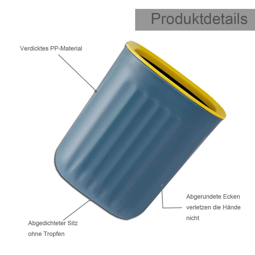 2 Mini Mülleimer Für Schreibtisch - Praktisch Für Kleine Abfälle