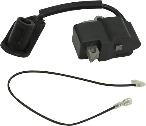 4180 400 1308 Ignition Coil Compatible with Stihl String Trimmer FS87 FS90 FS100 FS110 FS130 FC90 FC95 FC100 FC110 KM90 KM100 KM110 HL95 HL100 HT101 HT103 Brush Cutter Rep 4180-400-1308 4249 400 1300