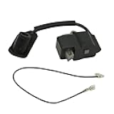 4180 400 1308 Ignition Coil Compatible with Stihl String Trimmer FS87 FS90 FS100 FS110 FS130 FC90 FC95 FC100 FC110 KM90 KM100 KM110 HL95 HL100 HT101 HT103 Brush Cutter Rep 4180-400-1308 4249 400 1300