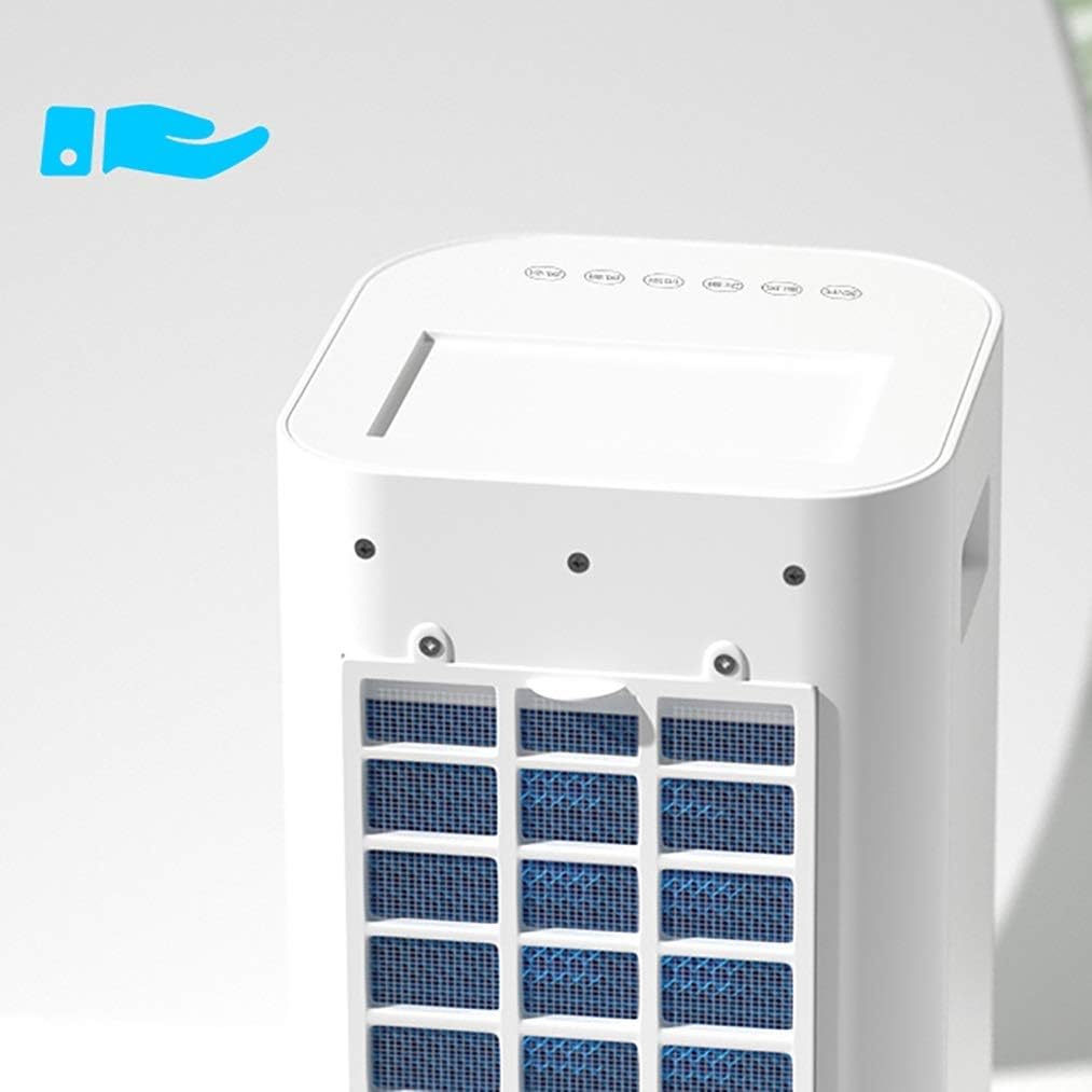 Air Coolers Compact Conditioner 3 Wind Type Evaporative Cooler Purifier and Humidifier Mobile Swamp Cooler Quiet Portable AC Unit Perfect for Indoor Office Home