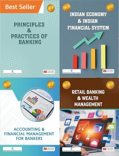 Image of Macmillan - JAIIB 2025 Exam Edition - PPB + Accounting & FM + Retail-Wealth Mgmt + Indian Economy /Financial System - by IIBF - Combo Set of 4 Books Bundle - Revised for 2025 Exams