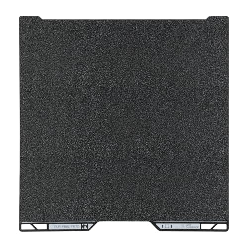 H2C Cold Printing Build Plate Upgraded No Heating No Glue Double Sided PEI Cool Platform Sheet 335x346.5mm 3D Printer Flexible Removable Spring Steel Heated Platform Mat for Bambu Lab H2C