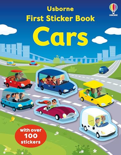 First Sticker Book Cars: A Creative Sticker Book About Cars for Kids (Ages 3-5)