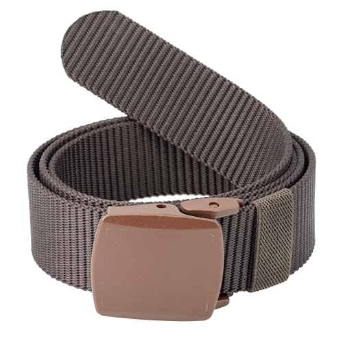 Image of Gelante Tactical Nylon Belts for Men, Work Belt Adjustable Slide Plastic Buckle Web Canvas Belt for Outdoor, Airport friendly