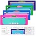 linastu 4Pack Mahjong Line Finder, Mahjong Line Reader Guide, Mah Jongg Card Mah Jong Accessories and Gifts, Mah Jong Game Rules Helper (Pattern)