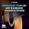 D'Addario Guitar Strings - Acoustic Guitar Strings - 80/20 Bronze - For 6 String Guitar - Deep, Bright, Projecting Tone - EJ11 - Light, 12-53 #1