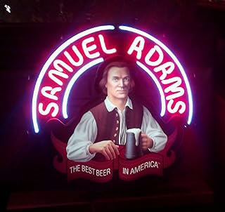 Urby 20"x20" S amuel A dams Custom Handmade Glass Tube Neon Light Sign 3-Year Warranty-Unique Artwork! UB26