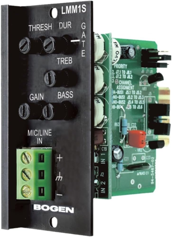 Bogen LMM1S Mic/Line Input Module