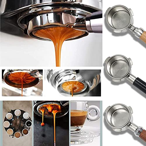 Alliteqwe 54 mm bottomless sieve carrier for Barista BES870XL BES870BSXL BES878BSS BES880BSS BES840XL and More C - Image 4