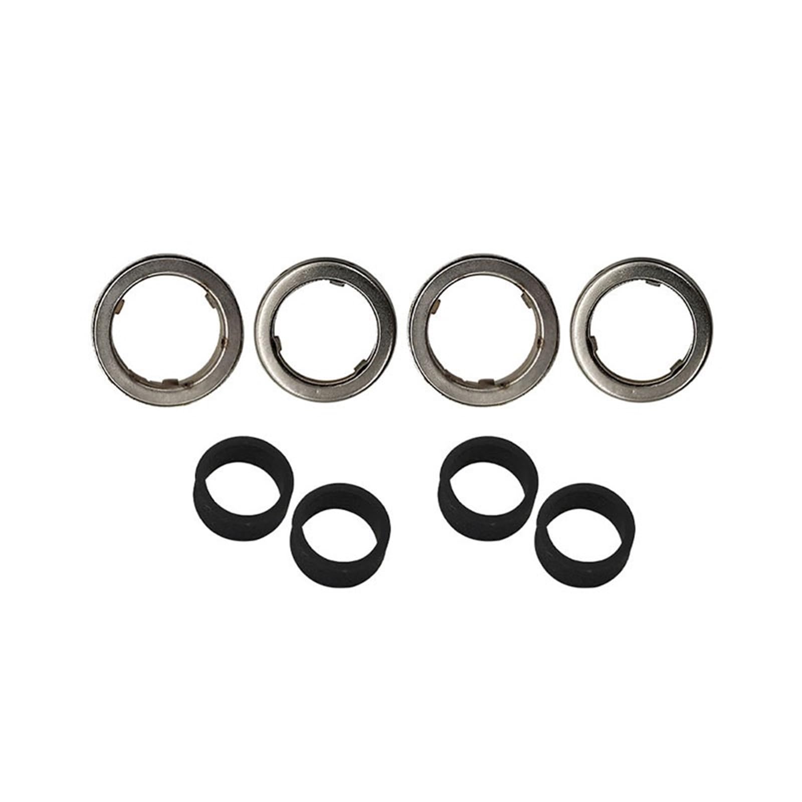 Fuel Injector Nozzle Fit for BMW N55 N20 Engine Fuel Injector Sealing Ring Bracket Snap Decoupling Elements 13537591006 Fuel Injector(8 Pcs)