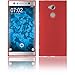Produktbild PhoneNatic Case kompatibel mit Sony Xperia XA2 Ultra - rot Silikon Hülle matt Cover