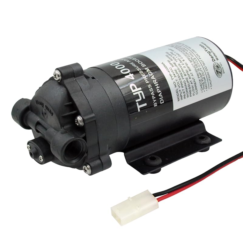Pompe d'appoint RO 400 GPD pour corriger le manque de pression d'eau