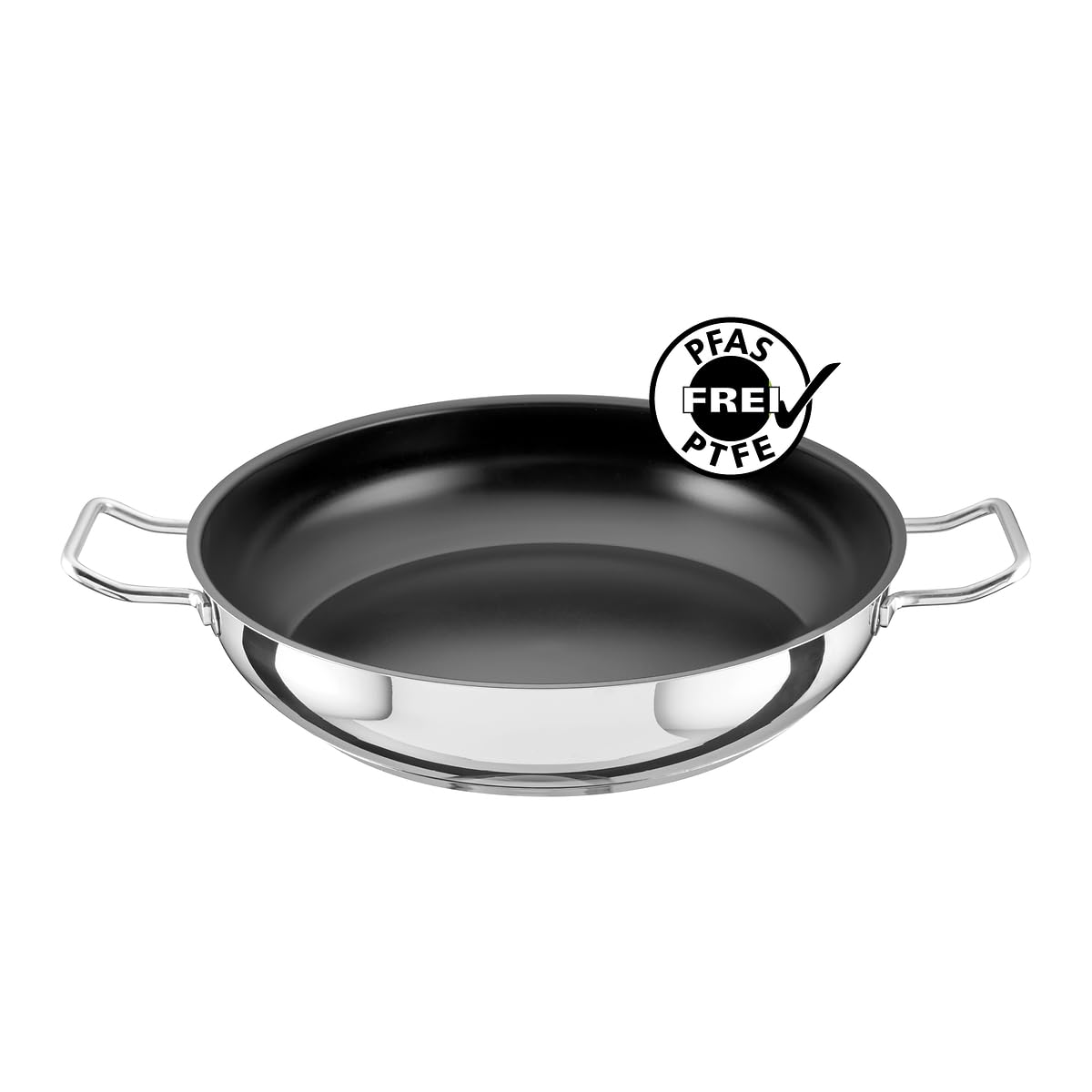 GastroSUS Industar PLUS 163151-32 Sauteuse en acier inoxydable avec structure de surface Universus Compatible induction 32 cm