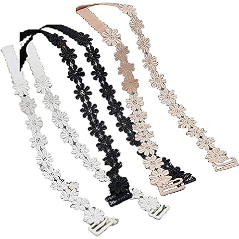 One Pair Women Flower Lace Bra Straps Cover