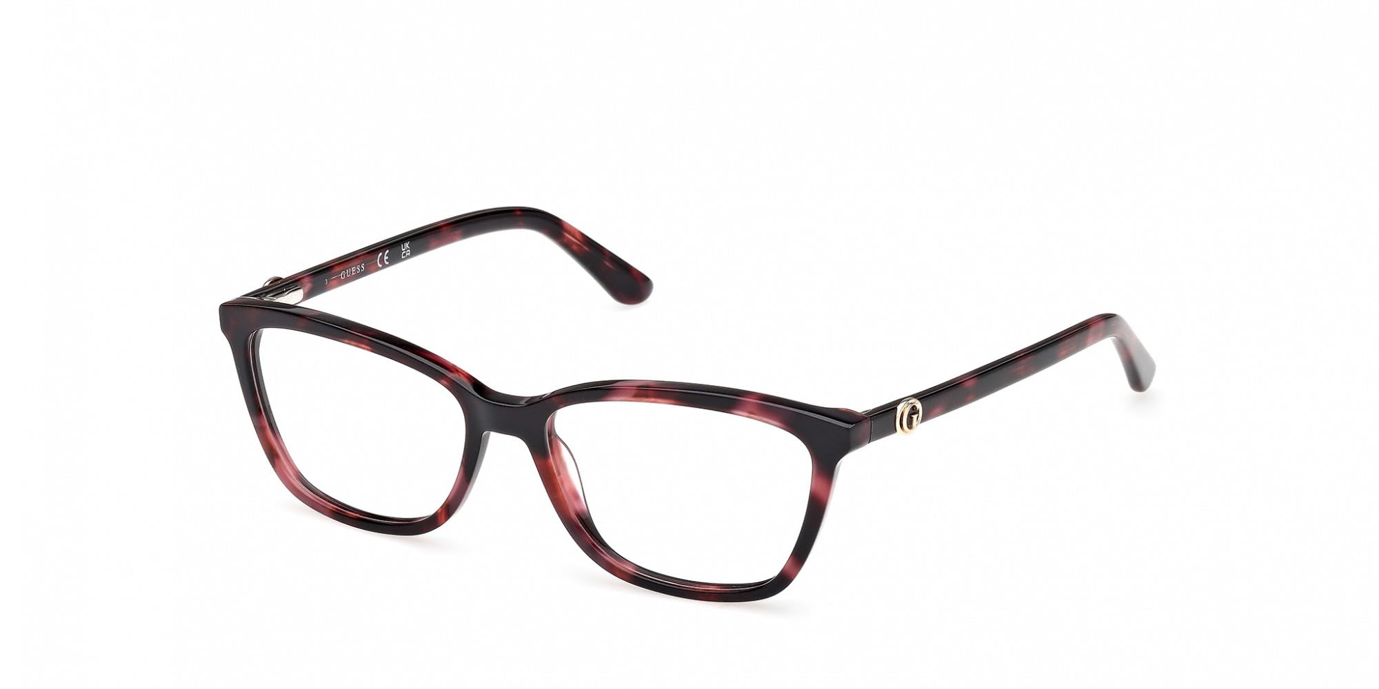 Guess Women's Red Glasses, 52 Mm, Gu50310 Optical Frame