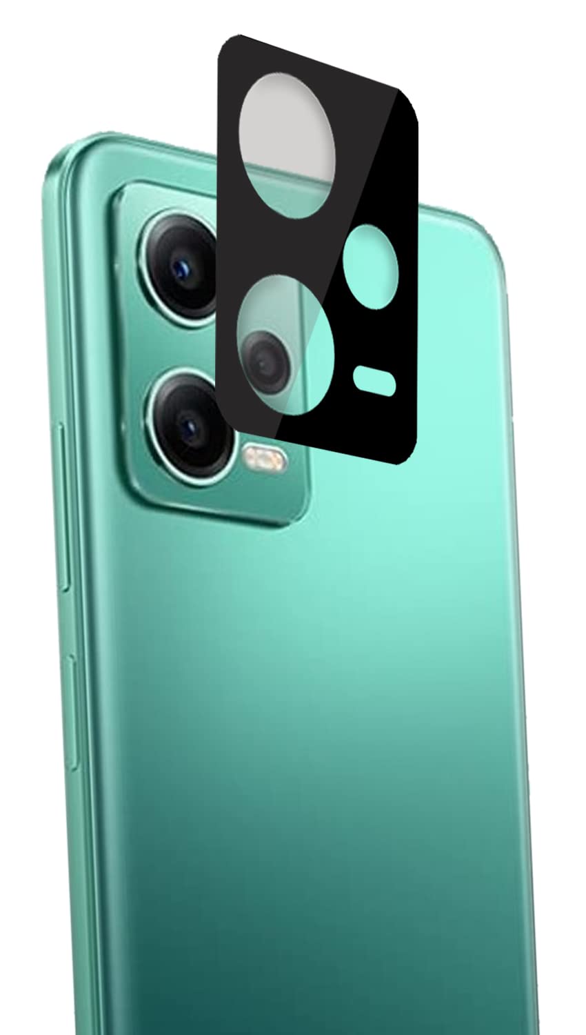 Tough Lee Back Camera Lens Protector Tempered Glass for Mi Redmi Note 12 5G (Black) Pack of 1 (B0BSNQK2YH) Amazon Price History, Amazon Price Tracker