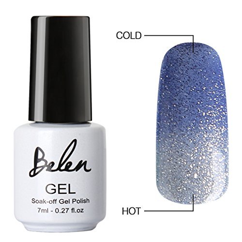 Belen Chameleon Thermal Colour Changing Gel Polish Soak Off Nail Art Manicure 5746