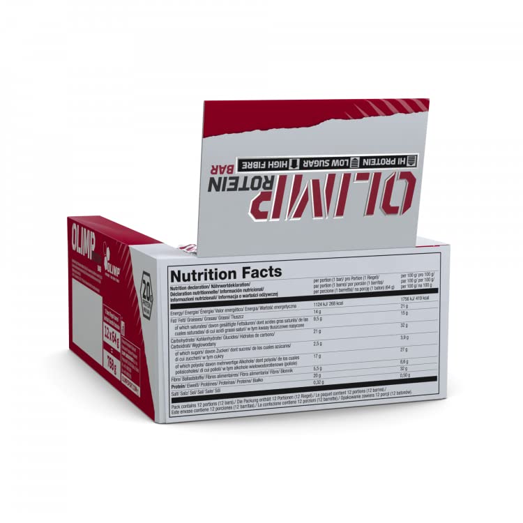 Olimp Sport Nutrition Olimp Protein Bar (12 x 64 g) Cherry Heaven