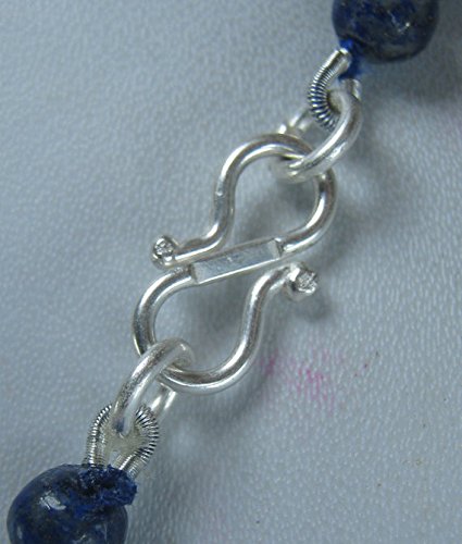 Chaîne à Maillons Pierre Précieuse Plaquée Argent 3 Mm - Spinelle Noire Naturelle Facettée, Fait Main