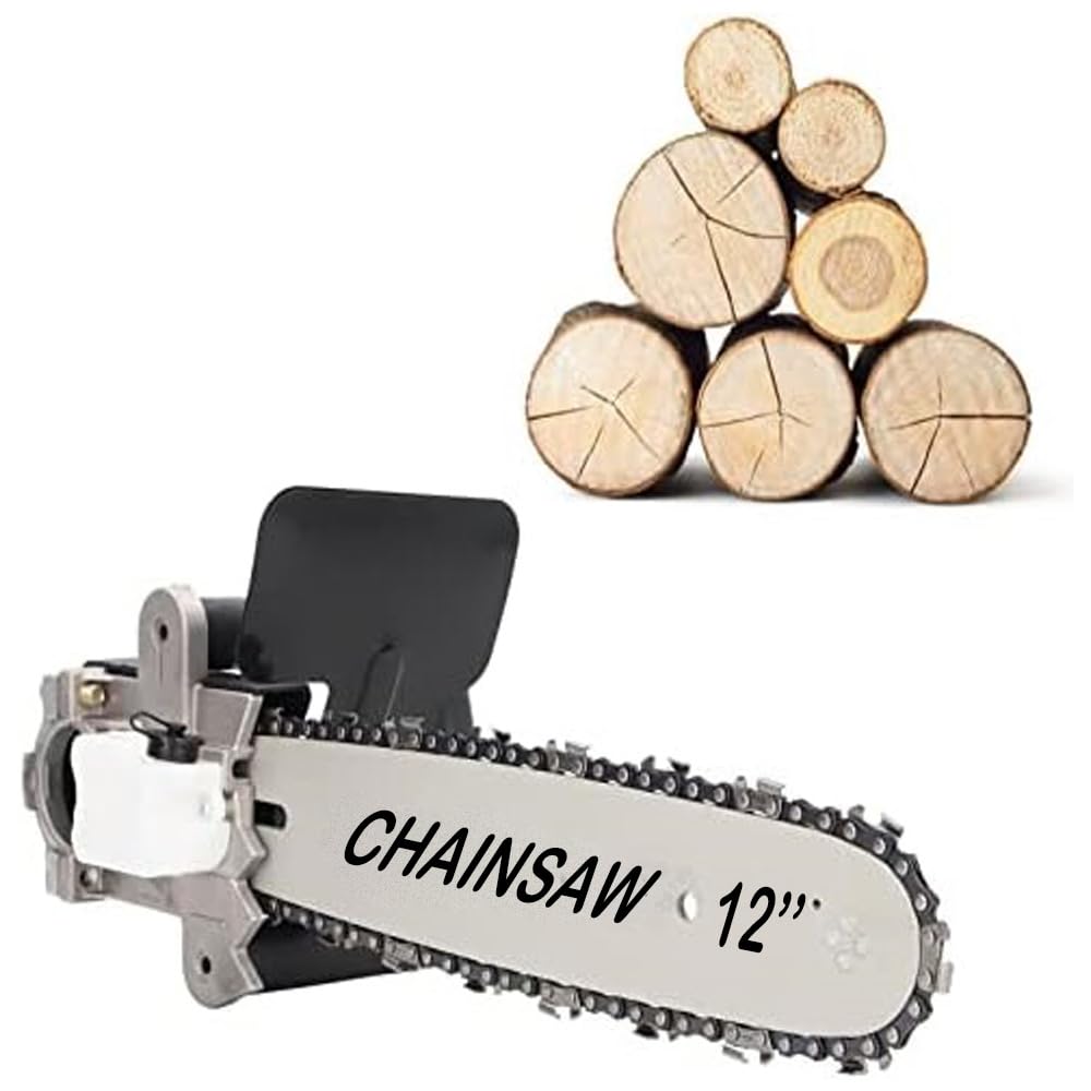 MLD 12  Electric Chainsaw Stand Adaptor Bracket Changed Grinder Chain Saw Wood for 4 Inch Angle Grinder AT1213(Not Include Grinder machine) (B0CBS945T3) Amazon Price History, Amazon Price Tracker