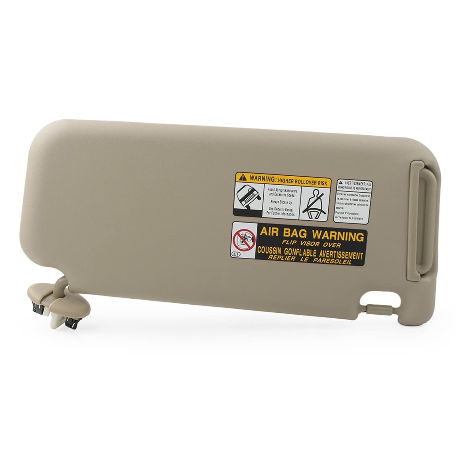 Auto Beige Sonnenblende Schutz Sonnenschutz Sonnenschutz Passend for Toyota Fit for Rav 4 2006 2007 2008 2009 2010 Linke Seite 74320-42501-A1 Sonnenblende