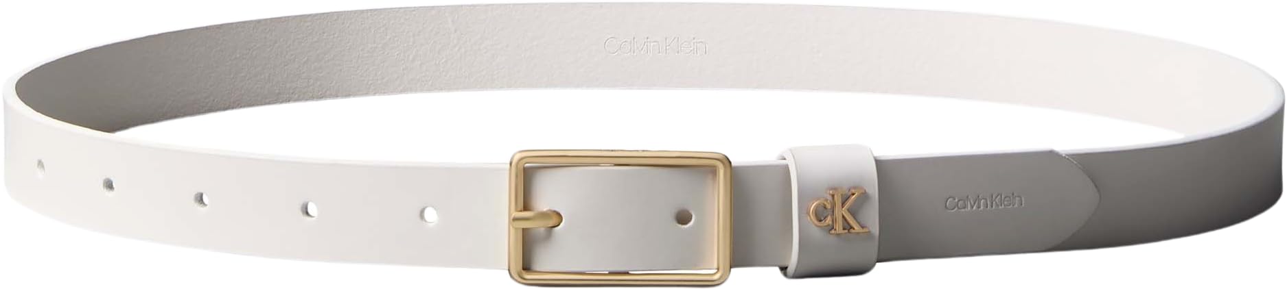 Calvin Klein Damen Square Buckle Ck Loop 25mm Lv04f7050g Belts (1er Pack)
