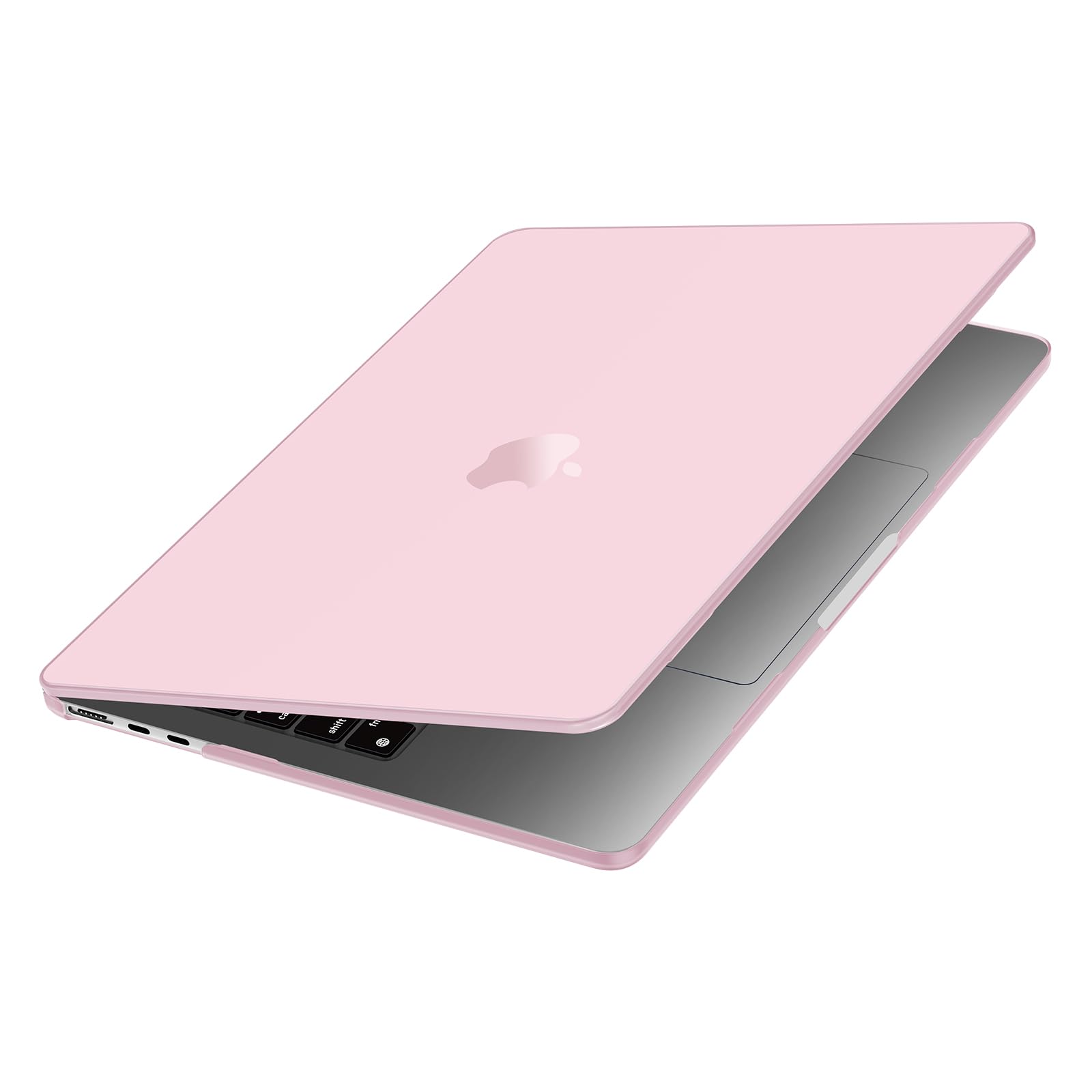 MOSISO Kompatibel mit MacBook Air 13 Zoll Hülle M5 M4 M3 M2 2026-2022, Ultradünne Hartschale, Präzise Farbgebung & Anti-Fingerabdruck - für MacBook Air 13,6" A3449 A3240 A3113 A2681, Rosenquarz