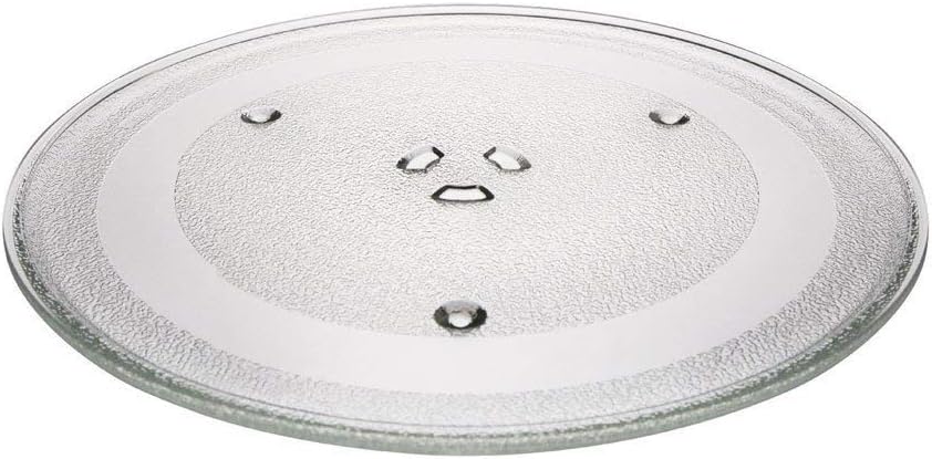 Supco MW20015G Microwave Glass Turntable Cook Plate, 12.5 x 12.5 x 1 Inch, Replaces DE74-20015G, DE74-20015B
