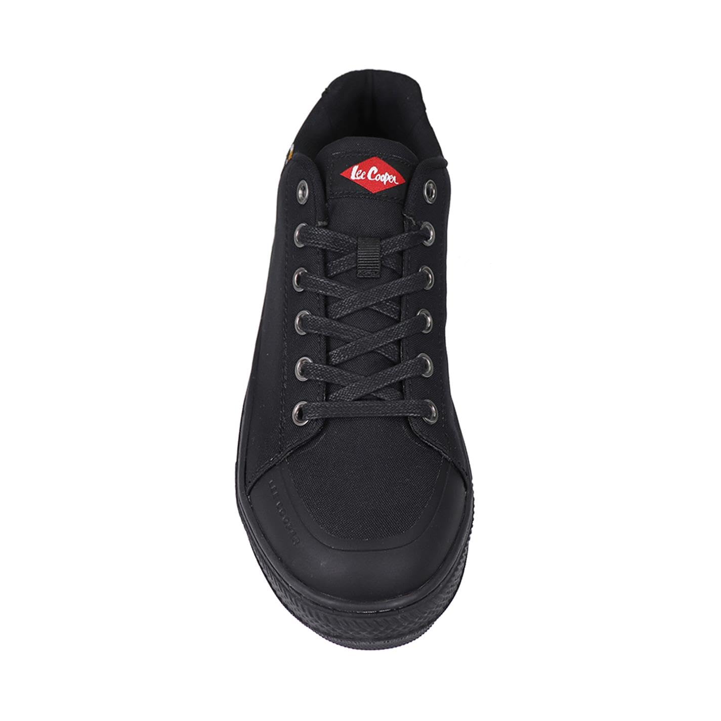 Lee Cooper Odzież robocza SB/Retro Baseball Boot, Unisex Nowoczesna Stylizacja Buty ochronne, Cordura Shoe Black, 9 UK (43 EU)