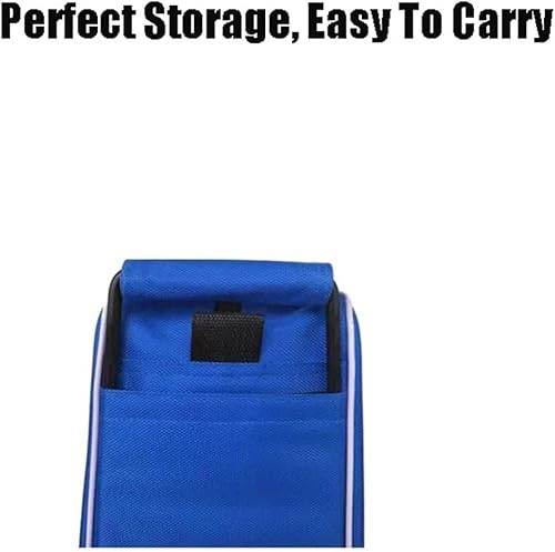 Miniatura 6 de KHEDDO Bolsa de vallas con rodillos, tela Oxford 1680D, gran capacidadresistente al desgaste, equipo de entrenamiento de esgrima para niños adultos