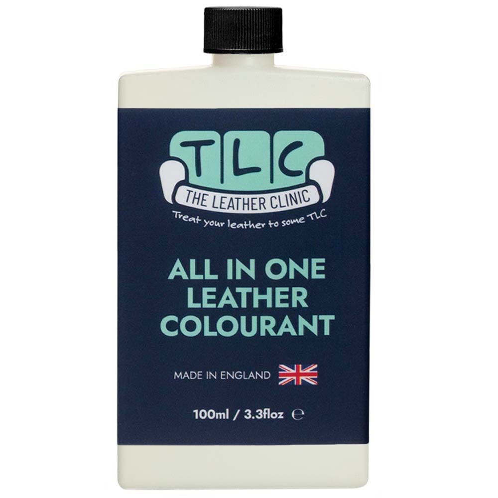 The Leather Clinic All in One Leather Colourant | Self Seal Leather Dye Repair Paint | Recolour Furniture, Sofas, Car Seats (Black, 100ml) — view 45