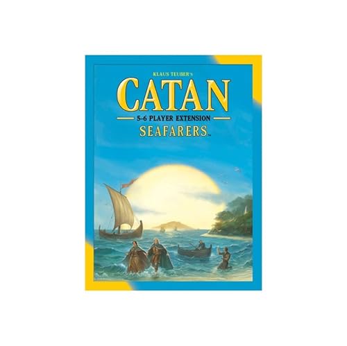 Catan Seafarers Board Game Extension Allowing A Total Of 5 To 6 Players For The Catan Seafarer Expansion | Board Game For Adults And Family | Adventure Board Game | Made By Catan Studio #TOP1