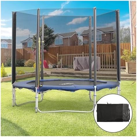 Trampoline Enclosure Safety Net, Durable Protective Barrier for Indoor and Outdoor Use, Ensures Safe Bouncing Experience