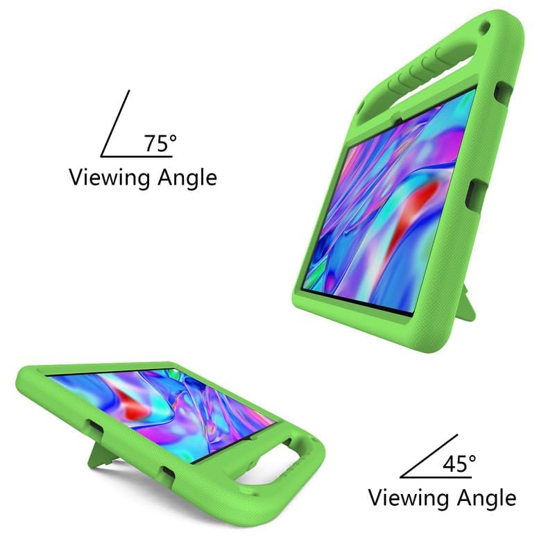HminSen Custodia per tablet Lenovo Tab M10 Plus di terza generazione 10.6 pollici TB125FU, custodia regolabile in silicone morbido per bambini per Lenovo Tab M10 Plus Gen 3 TB128FUXU 10.6 2022