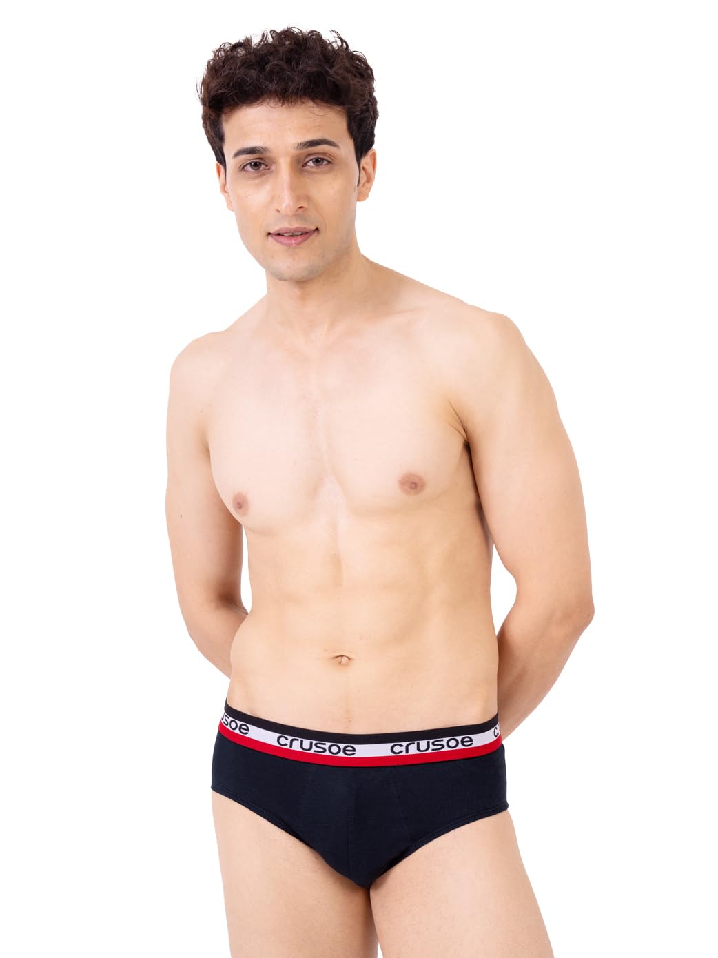 crusoe Men's Antimicrobial Super Combed Cotton Gest Brief - Pack of 3| Tag-Free, Anti-Odor Stretch Cotton Briefs | Breathable, Moisture-Wicking Fit-picture-10