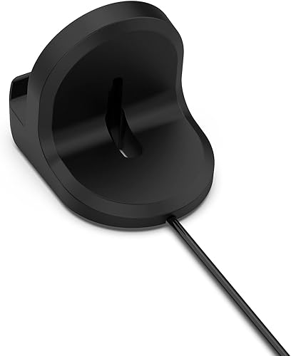 Miniatura 5 de Lemspum Soporte de carga USB negro compatible con Google Pixel Watch base de estación de carga con cable USB de 33 pies accesorio de repuesto para