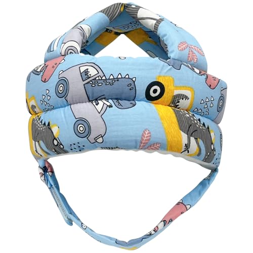 Image of Baby Head Protector Baby Helmet for Crawling Walking, No Bumps Safety Head Adjustable Protective Cap for Walking, Playing (Style 3)