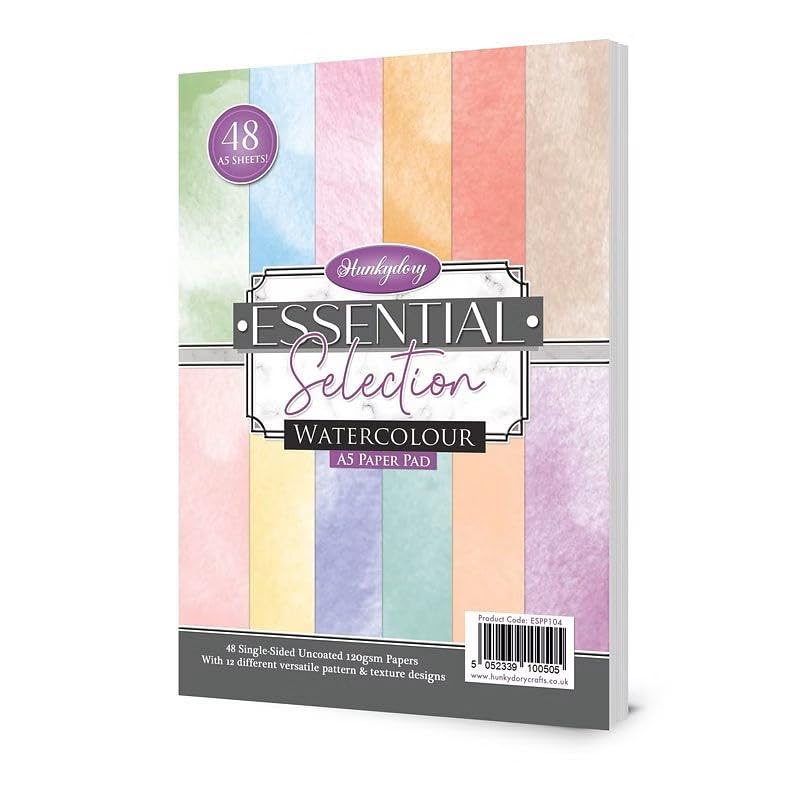 Hunkydory - Hunkydory Essential Selection Paper Pads - A5 120gsm (Watercolour)