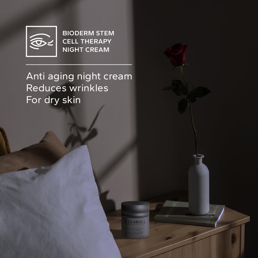 BioDerm - Crema de noche para terapia de células madre