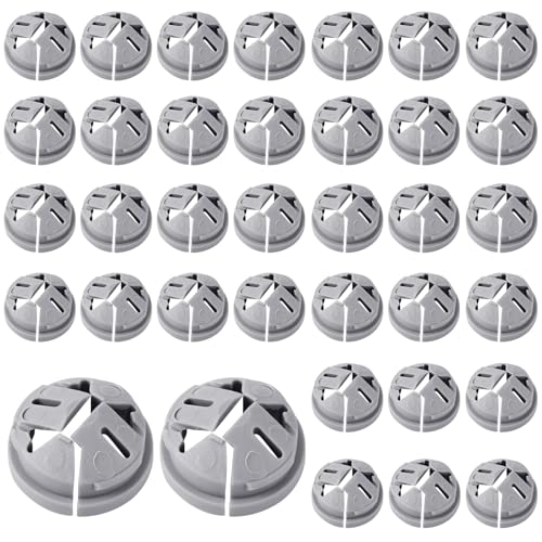 Connecteurs de câble à enfoncer 9,5 mm gris pour boîte 1,27 cm x36