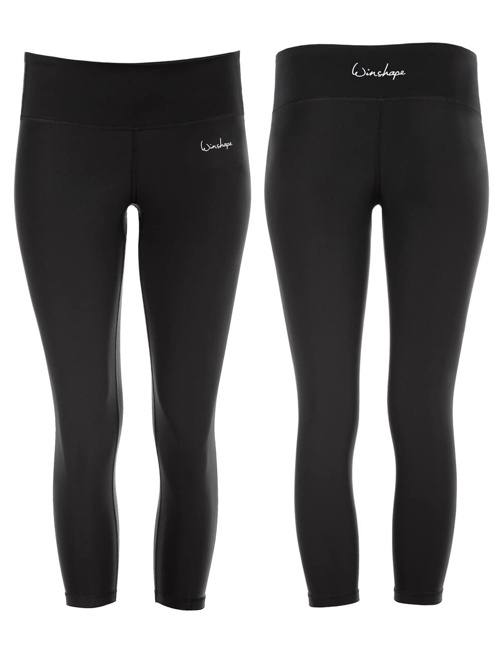 WINSHAPE Legging Fonctionnel Power Shape Ael302 pour Femme avec Effet antidérapant, Femme, Leggings, AEL302, Noir, m