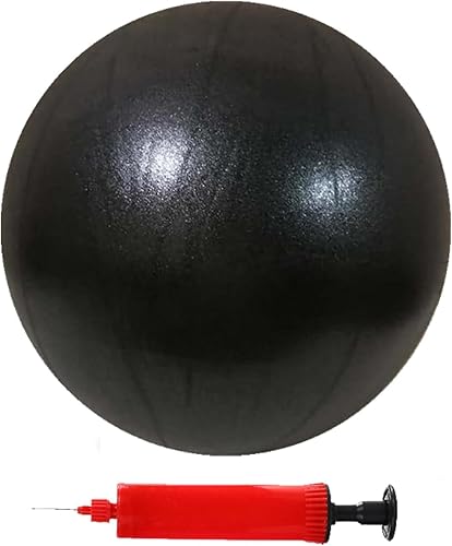 Mini pelota de yoga de ejercicio de pilates, pelota de yoga inflable pequeña de 6 pulgadas, equipo de entrenamiento básico y terapia física, con