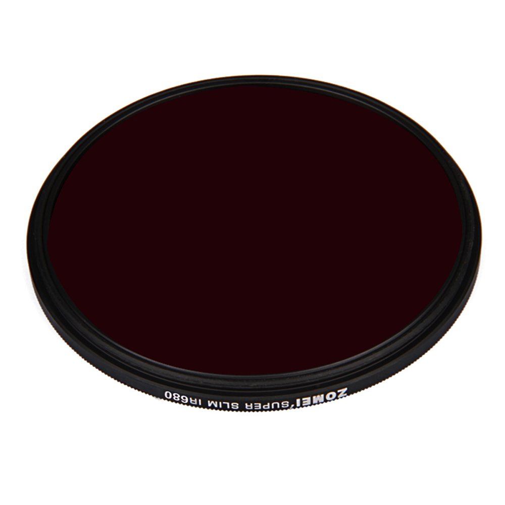 Filtri a infrarossi da 77 mm 680 nm per Nikon, Sony, Olympus, Pentax, Tamron, Sigma e altre fotocamere DSLR