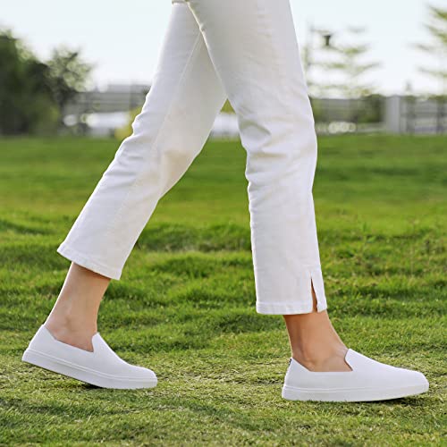 Image of STQ Slip on Shoes for Women Breathable Fashion Sneakers Comfortable Knit Casual Shoes