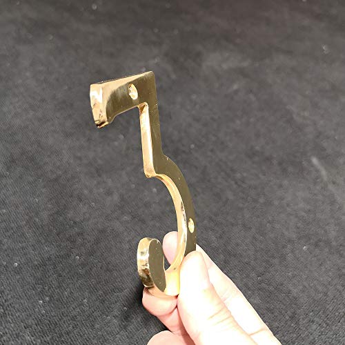 Bebarley 3 Inch Premium Bright Solid Brass Door House Numbers And Street Address Plaques Numbers For Residence And Mailbox Signs. #TOP2