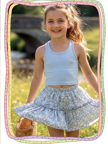 Image of Geyoga 12 Pieces Girls Dance Tank Top Racerback Crop Top Sleeveless Dance Outfit for Ballet Hip Hop Athletic Wear