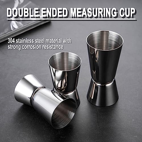 XFentech Set of 2 Dual Spirit Measure - Image 2