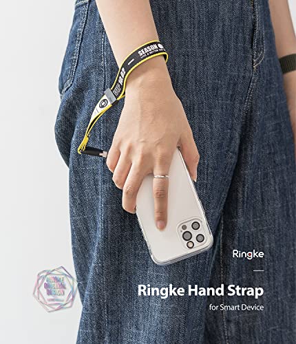 Image of Ringke Hand Strap [Anti Theft & Drop] Multipurpose Adjustable Wrist Lanyard with Easy Release Buckle for iPhone /Galaxy /Pixel Phone Cases, Cameras, etc