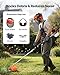 VEVOR Gas Hedge Trimmer, 2 Cycle Gas Power Handheld Hedge Trimmer, 5-in-1 63cc Cordless Weed Eater with Protective Gear Set, Includes Hedge and String Trimmer, Brush Cutter(3T & 40T Blades), Pole Saw