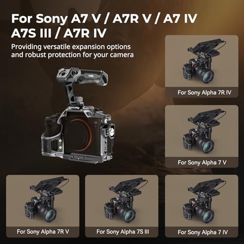 Image of SmallRig A7 V / A7R V / A7 IV Rhinoceros Cage Basic Kit
